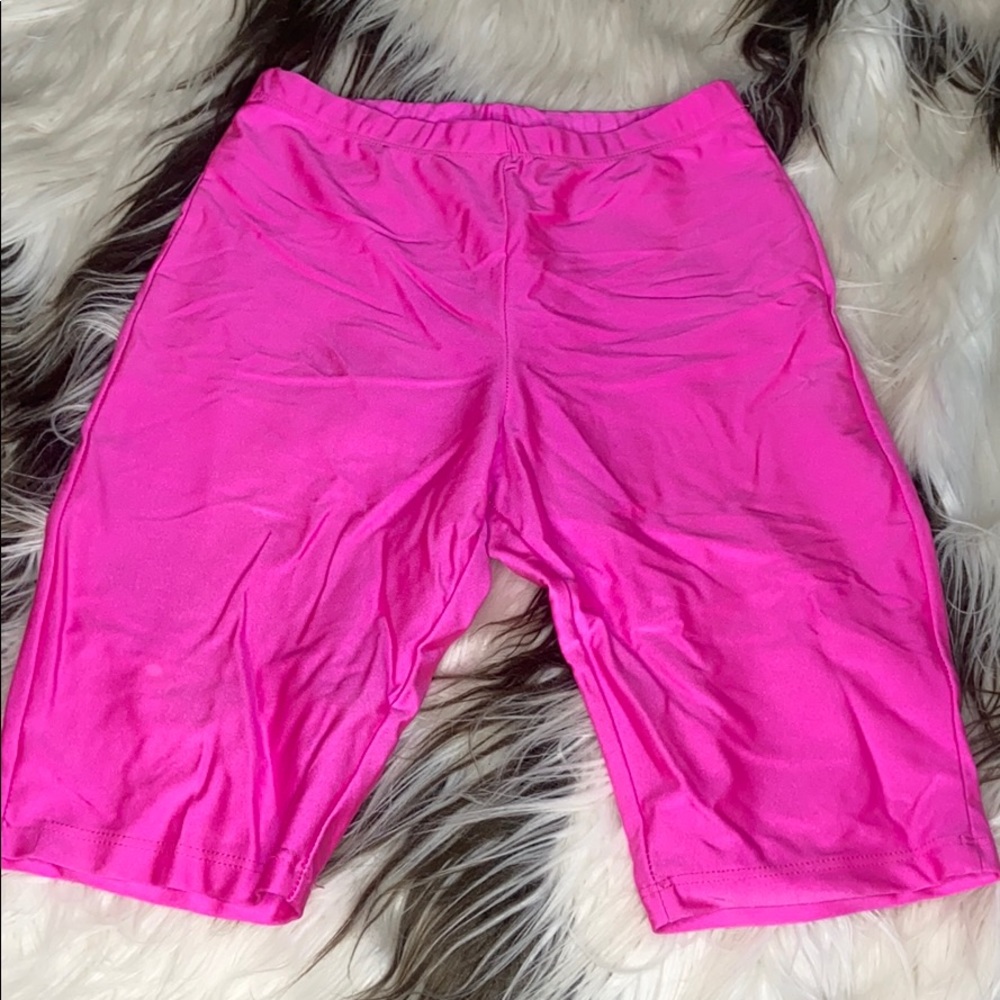 Pink Biker Shorts